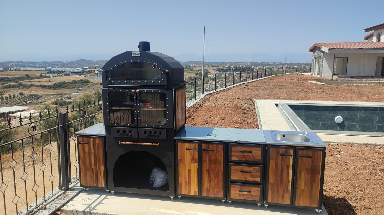 Panther Fırınlı Tezgahlı Barbekü